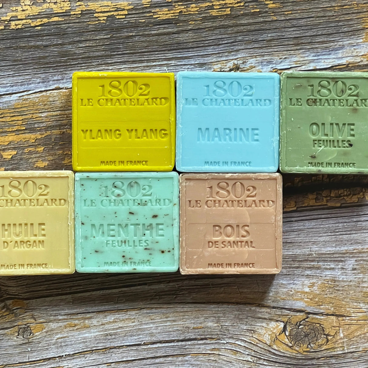 LE CHATELARD 1802 "Six Pack" French Soaps UK