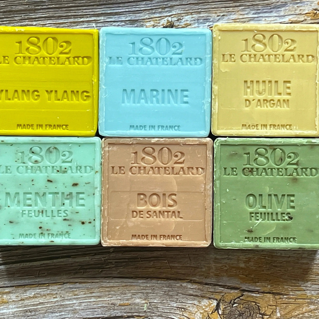 LE CHATELARD 1802 "Six Pack" French Soaps UK