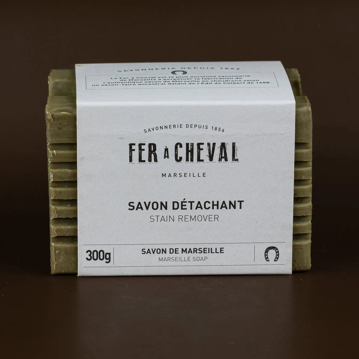 FER A CHEVAL Stain Removing Marseille Soap Bar | 300g French Soaps UK