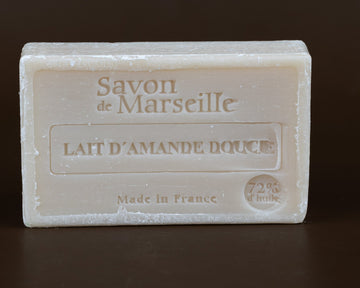 Sweet Almond Milk Savon de Provence, enriched with Sweet Almond Oil | 100g