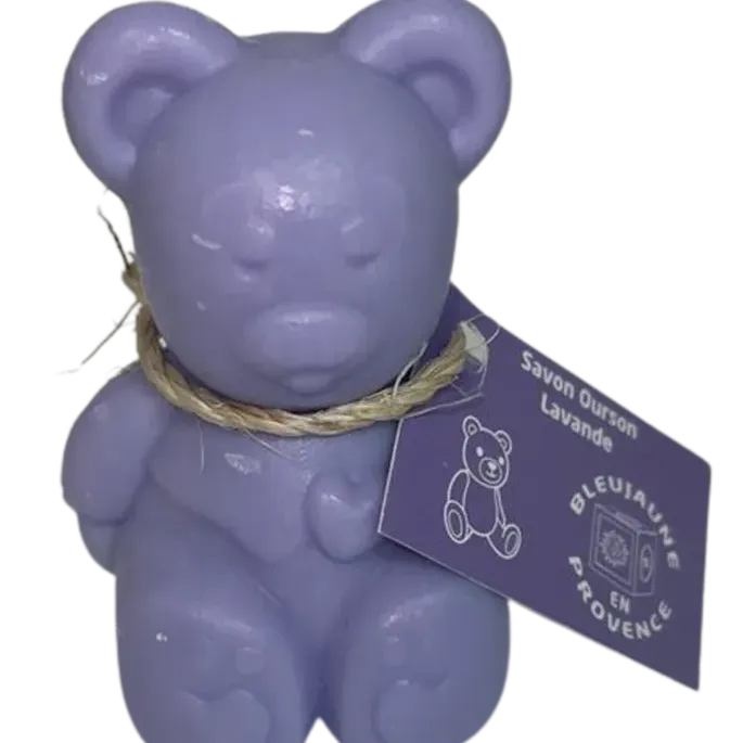 Teddy Bear Shaped Soap, Lavender Fragrance, enriched with Organic Shea Butter | 150g
