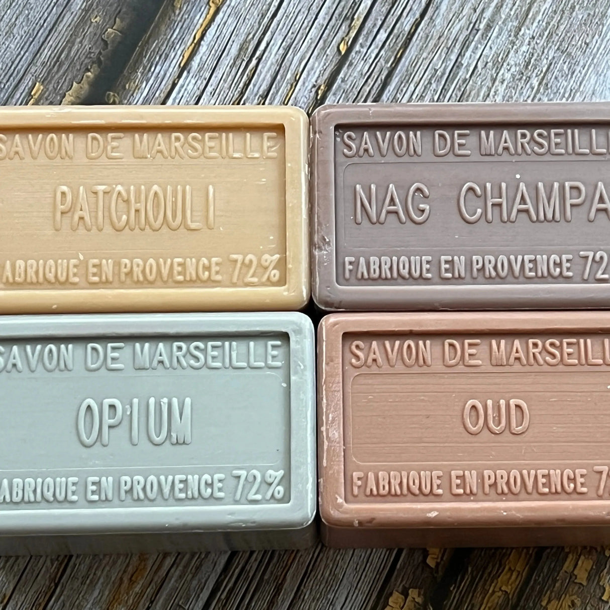 BLEU JAUNE The Big Four (worth £24.80) French Soaps UK