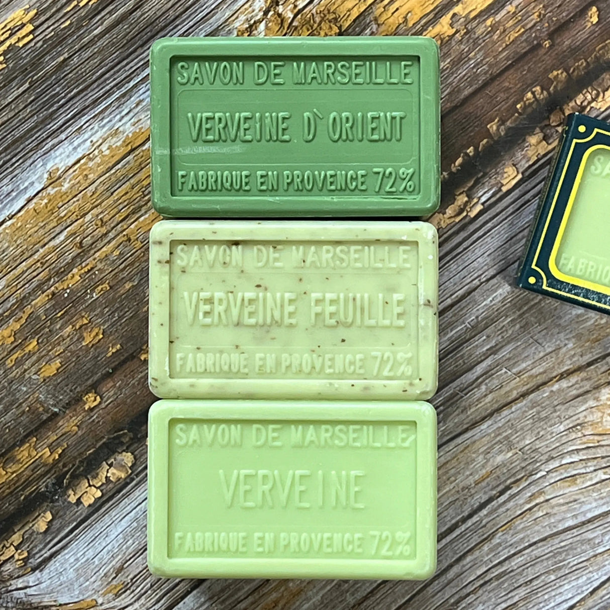 BLEU JAUNE The Verbena Trio (Worth £18.60) French Soaps UK