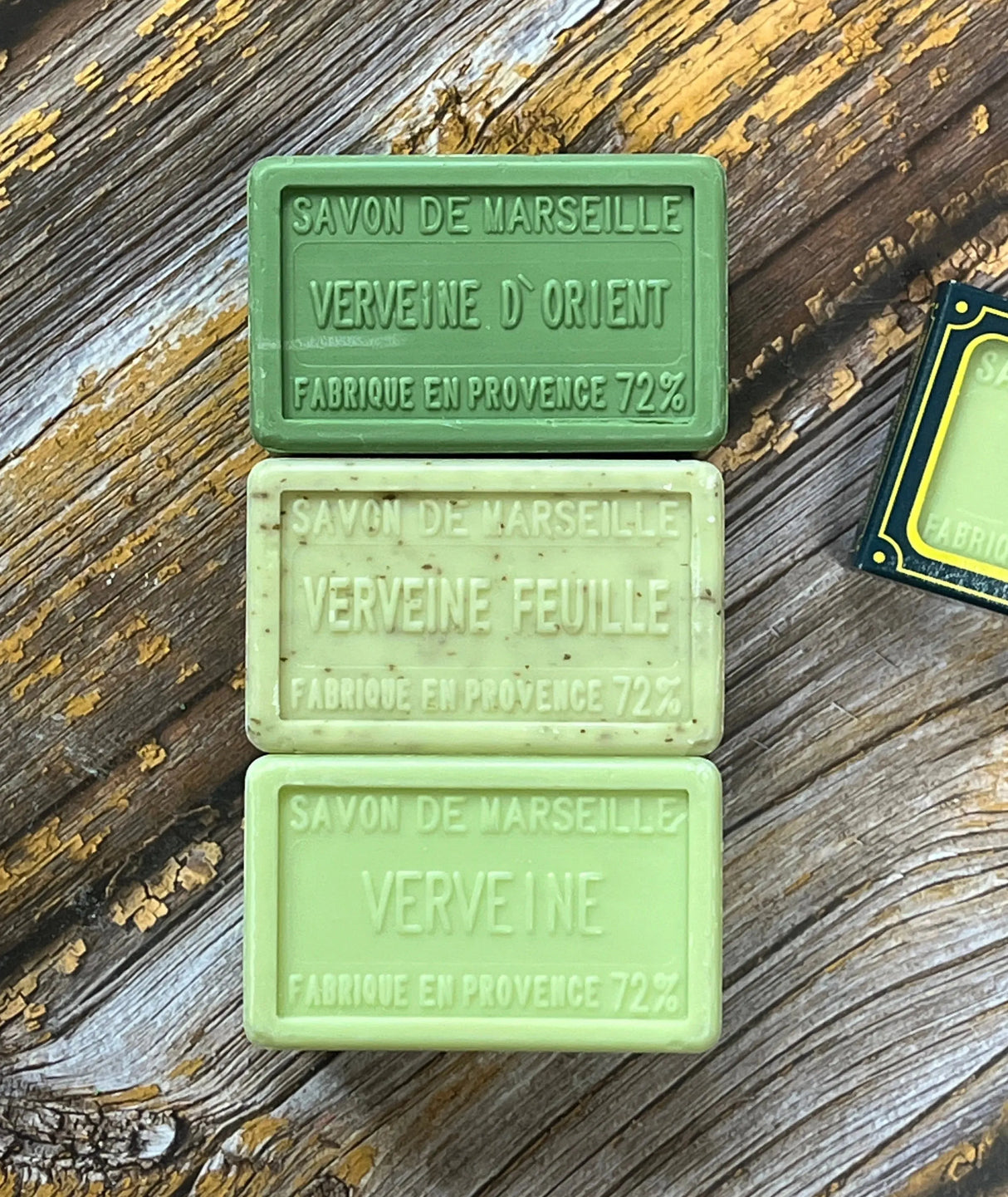 BLEU JAUNE The Verbena Trio (Worth £18.60) French Soaps UK