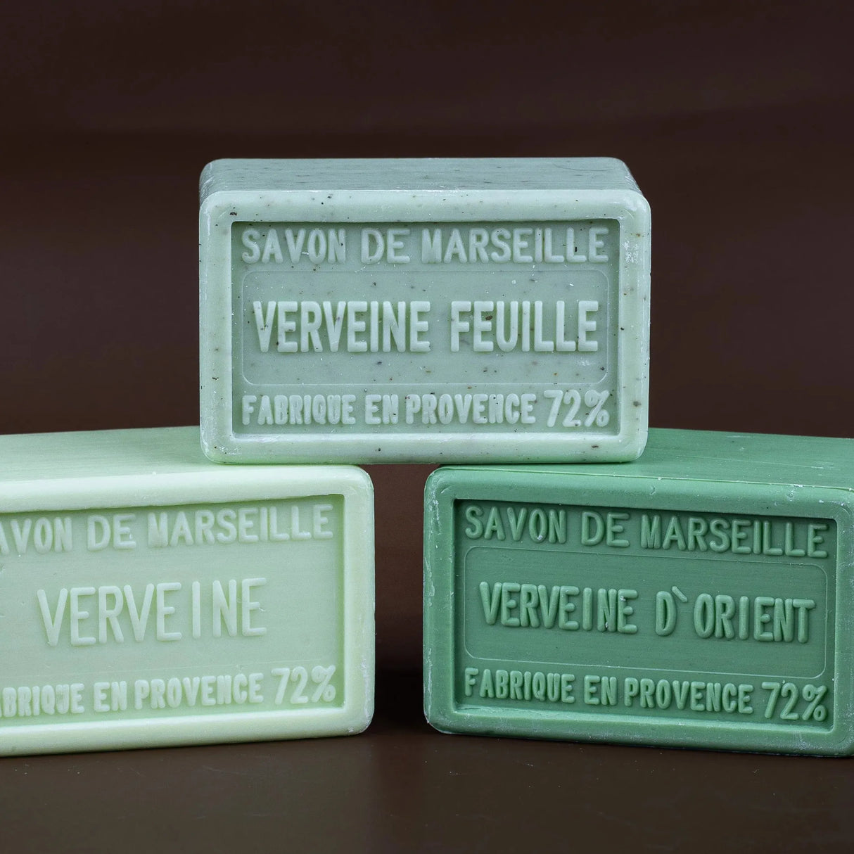 BLEU JAUNE The Verbena Trio (Worth £18.60) French Soaps UK