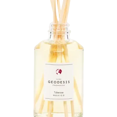 GEODESIS Tuberose, Mexico, Reed Diffuser by Geodesis French Soaps UK