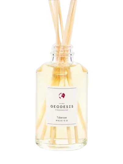 GEODESIS Tuberose, Mexico, Reed Diffuser by Geodesis French Soaps UK