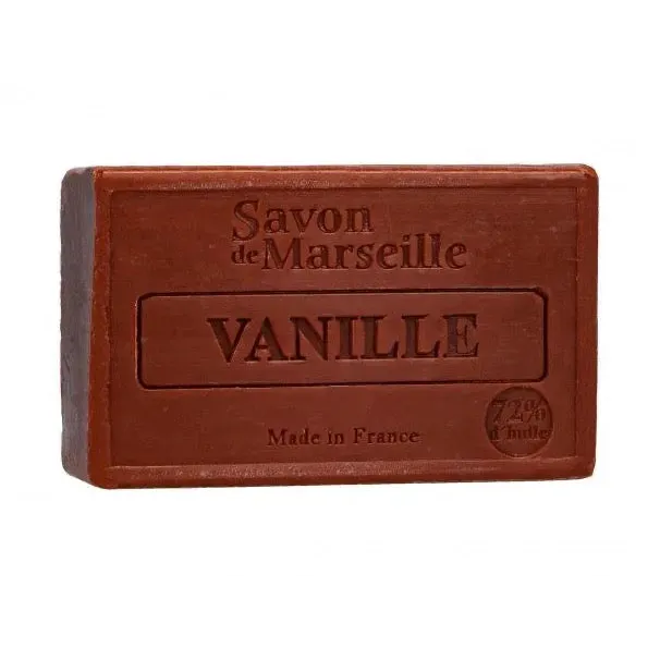 LE CHATELARD 1802 Vanilla Savon de Provence, enriched with Sweet Almond Oil | 100g French Soaps UK