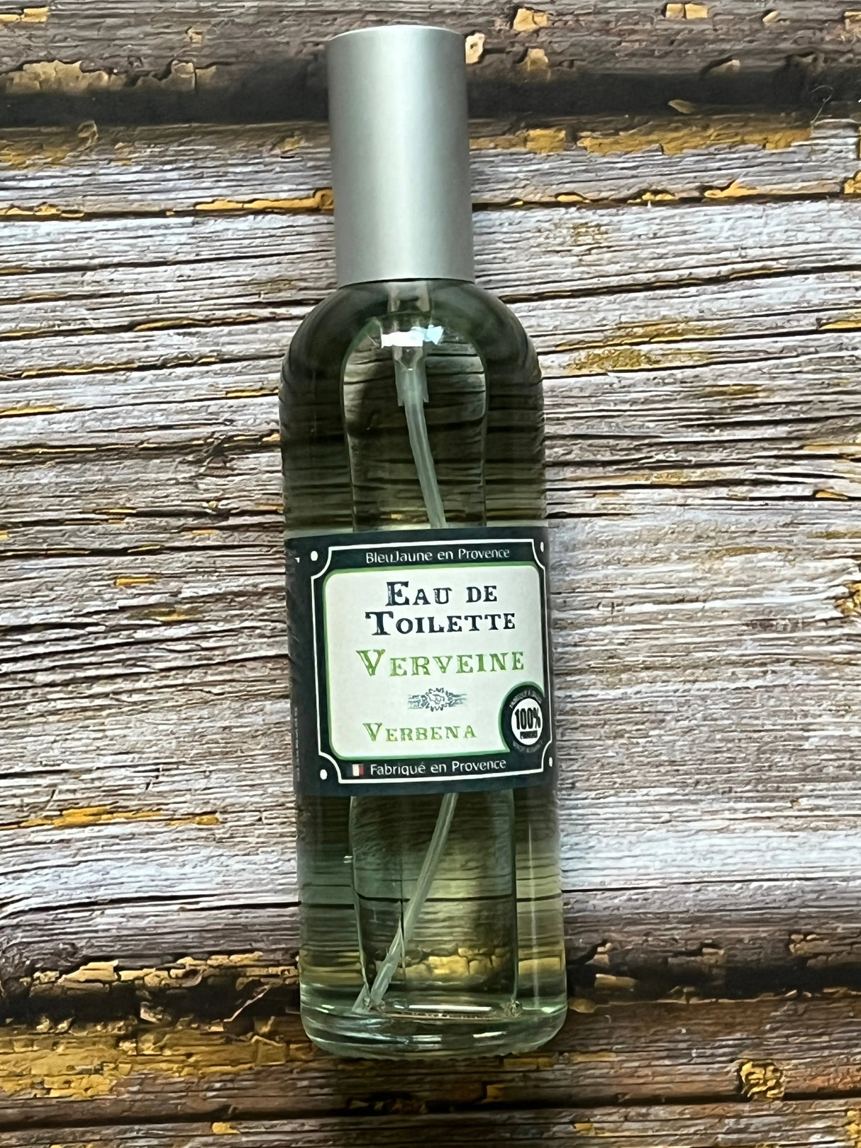 BLEU JAUNE Verbena, Eau de Toilette from Grasse | 100ml French Soaps UK