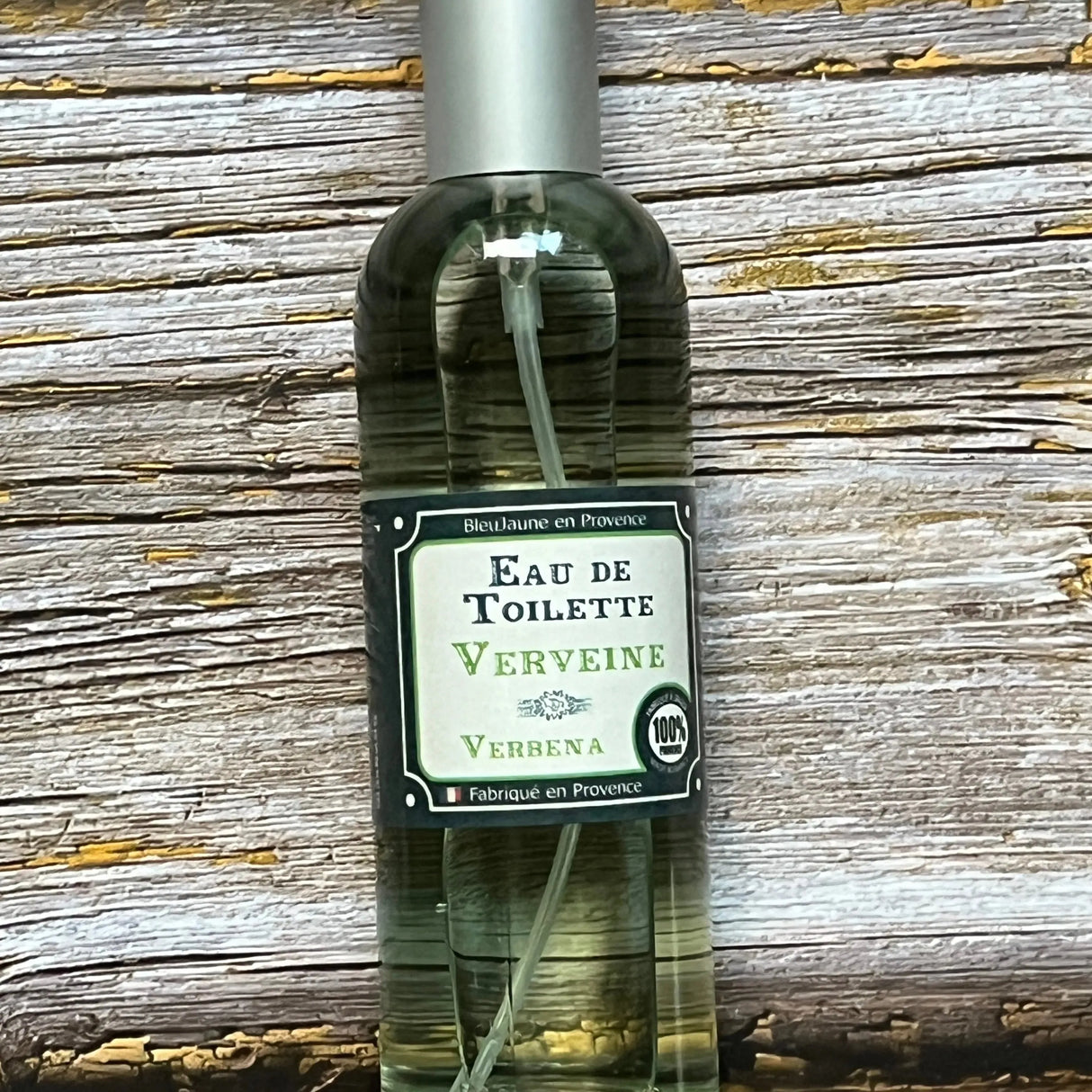 BLEU JAUNE Verbena, Eau de Toilette from Grasse | 100ml French Soaps UK