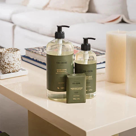 FER A CHEVAL Verbena, Marseille Liquid Soap | 1L French Soaps UK