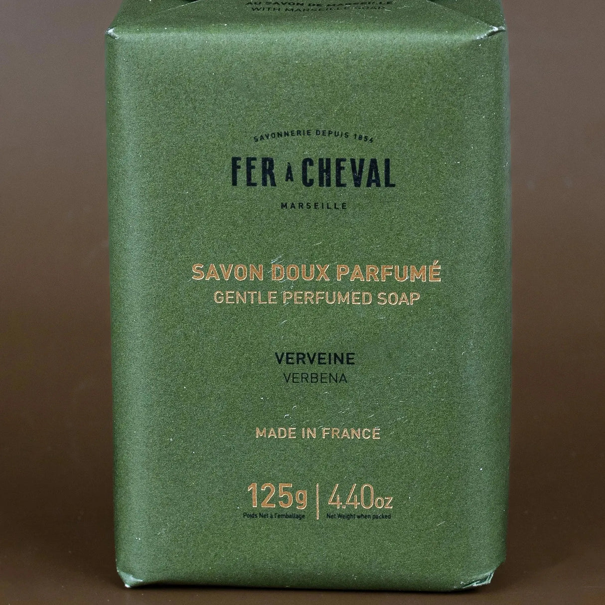 FER A CHEVAL Verbena, Extra Gentle Fragranced Marseille Soap |125g French Soaps UK
