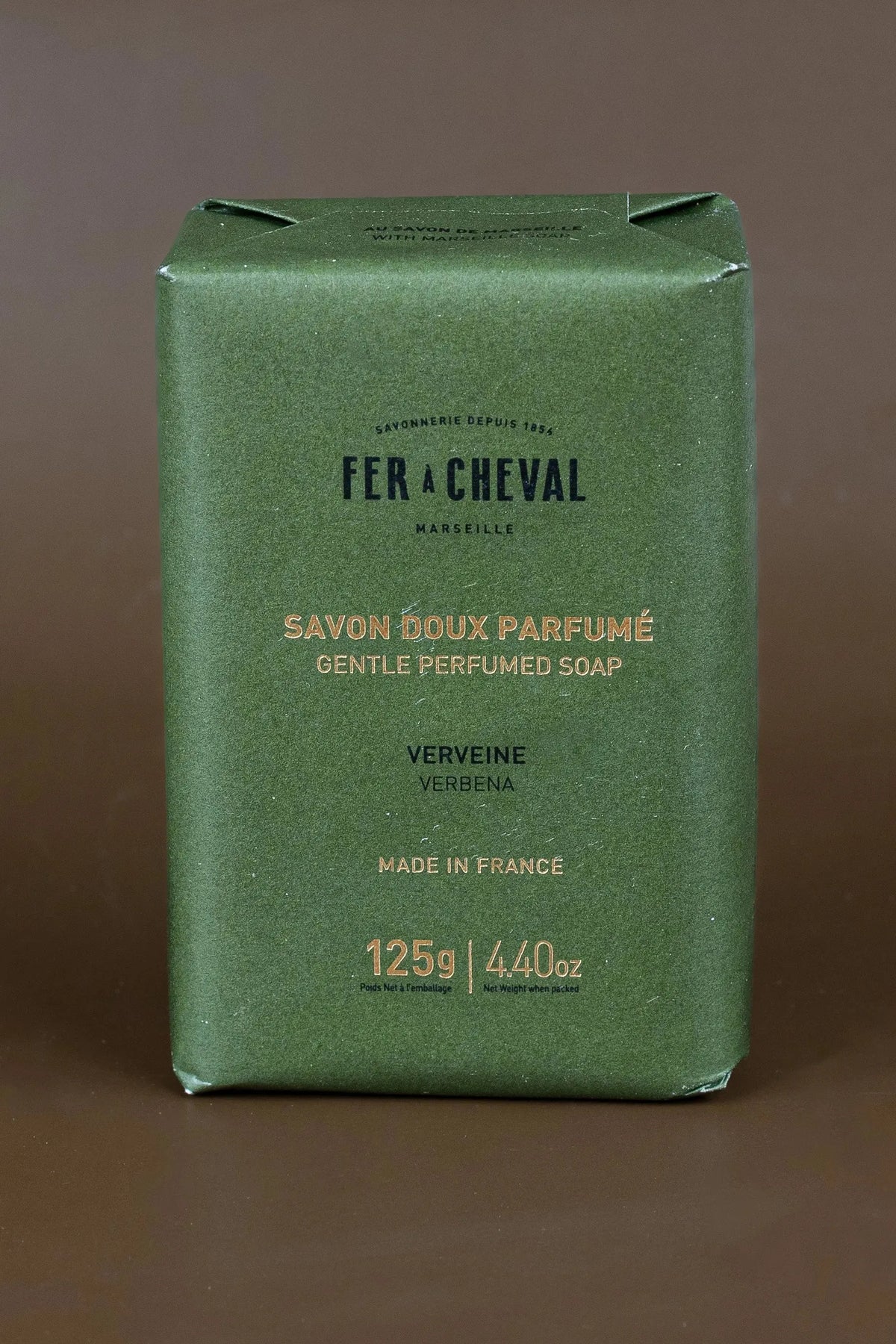 FER A CHEVAL Verbena, Extra Gentle Fragranced Marseille Soap |125g French Soaps UK