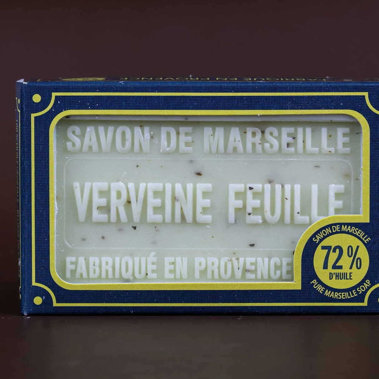 BLEU JAUNE Verbena Flower, Exfoliating Marseille Soap, | 100g French Soaps UK