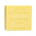 LE CHATELARD 1802 Verbena & Lemon Marseille Soap, 72%  Coconut, Olive and Almond Oil, 100g |  PALM FREE French Soaps UK