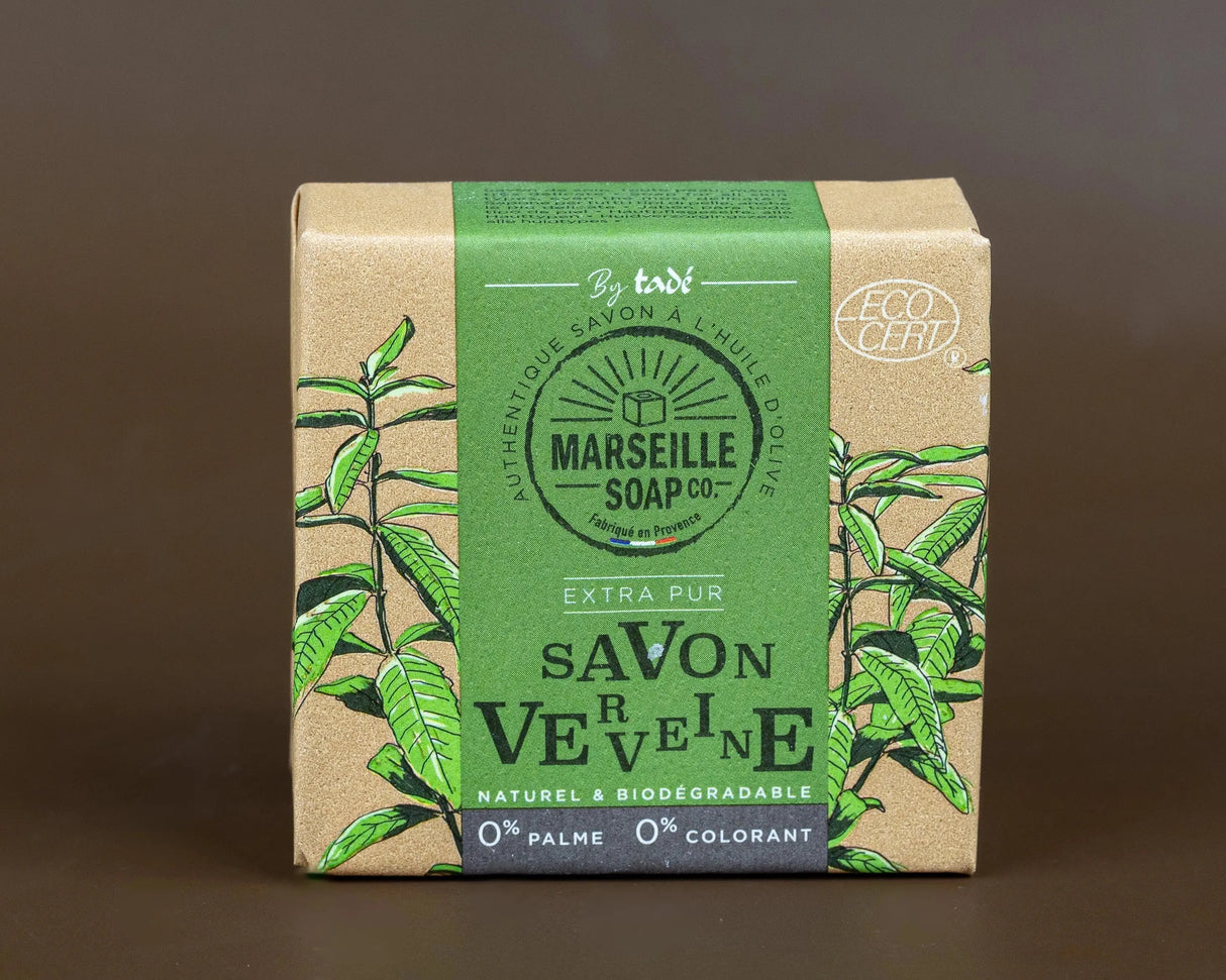 TADÉ PAYS DU LEVANT Verbena Marseille Soap with Olive Oil | 100g French Soaps UK