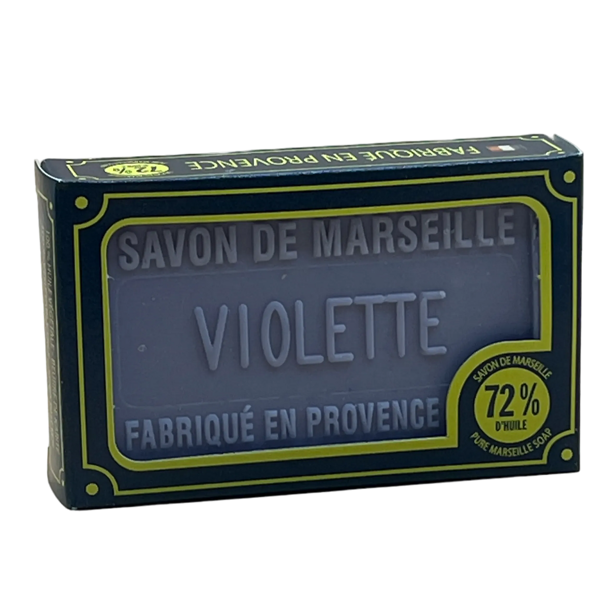 BLEU JAUNE Violet, Marseille Soap with Shea Butter | 100g French Soaps UK