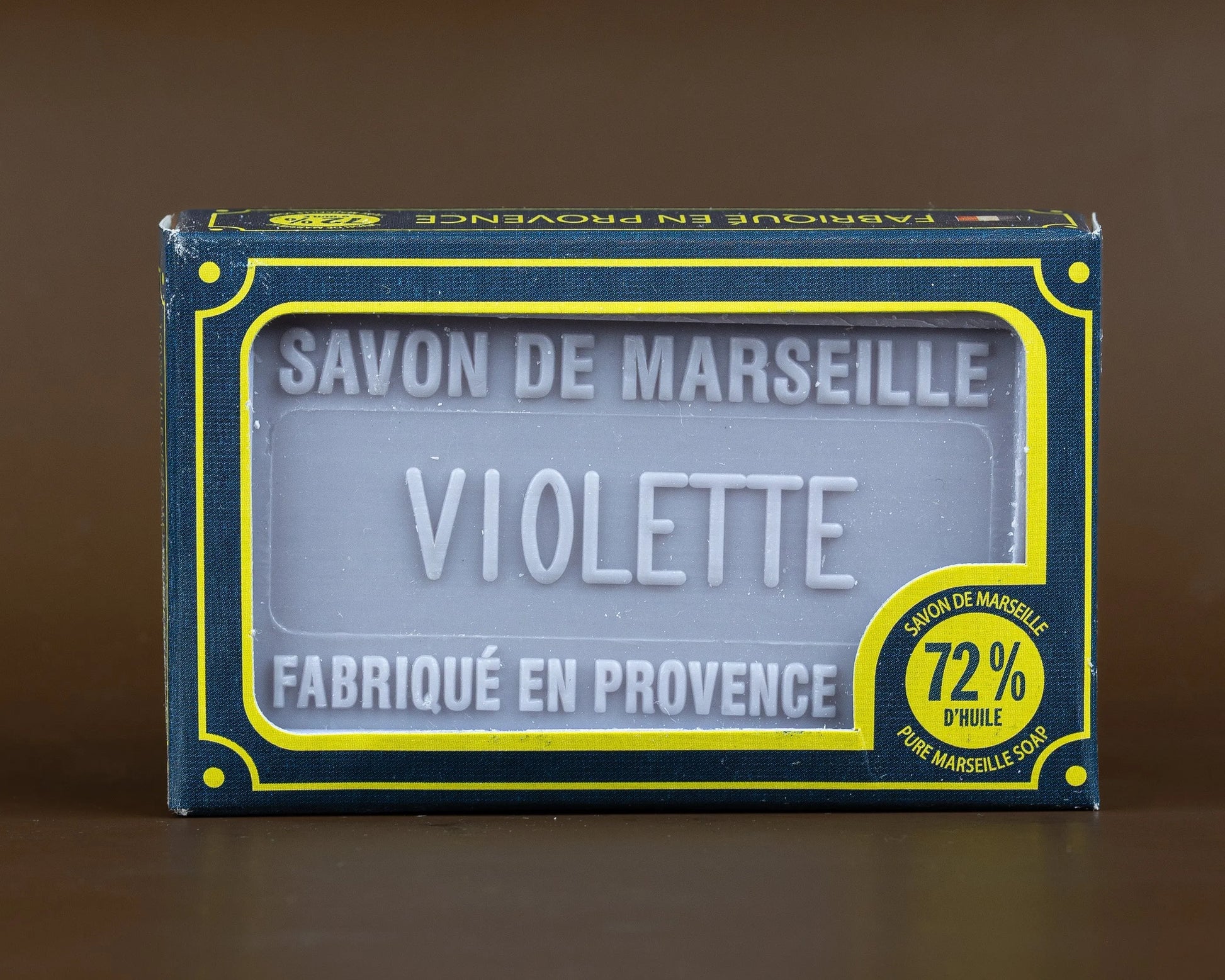 BLEU JAUNE Violet, Marseille Soap with Shea Butter | 100g French Soaps UK