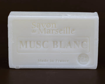 LE CHATELARD 1802 White Musk Savon de Provence, enriched with Sweet Almond Oil | 100g French Soaps UK