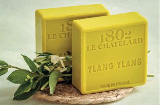 Ylang Ylang Soap, 72% Coconut, Olive and Almond Oil, 100g |  PALM FREE