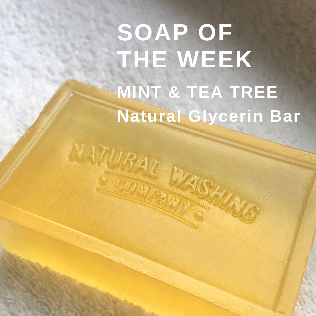 Soap of the Week - Mint & Tea Tree Glycerin Bar