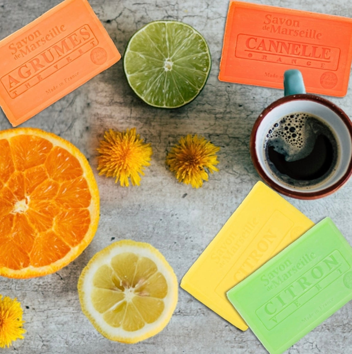 Wall mounted rotating soap holder FrenchSoaps