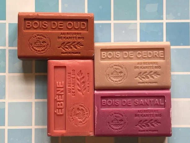 Woody fragranced French Soap UK