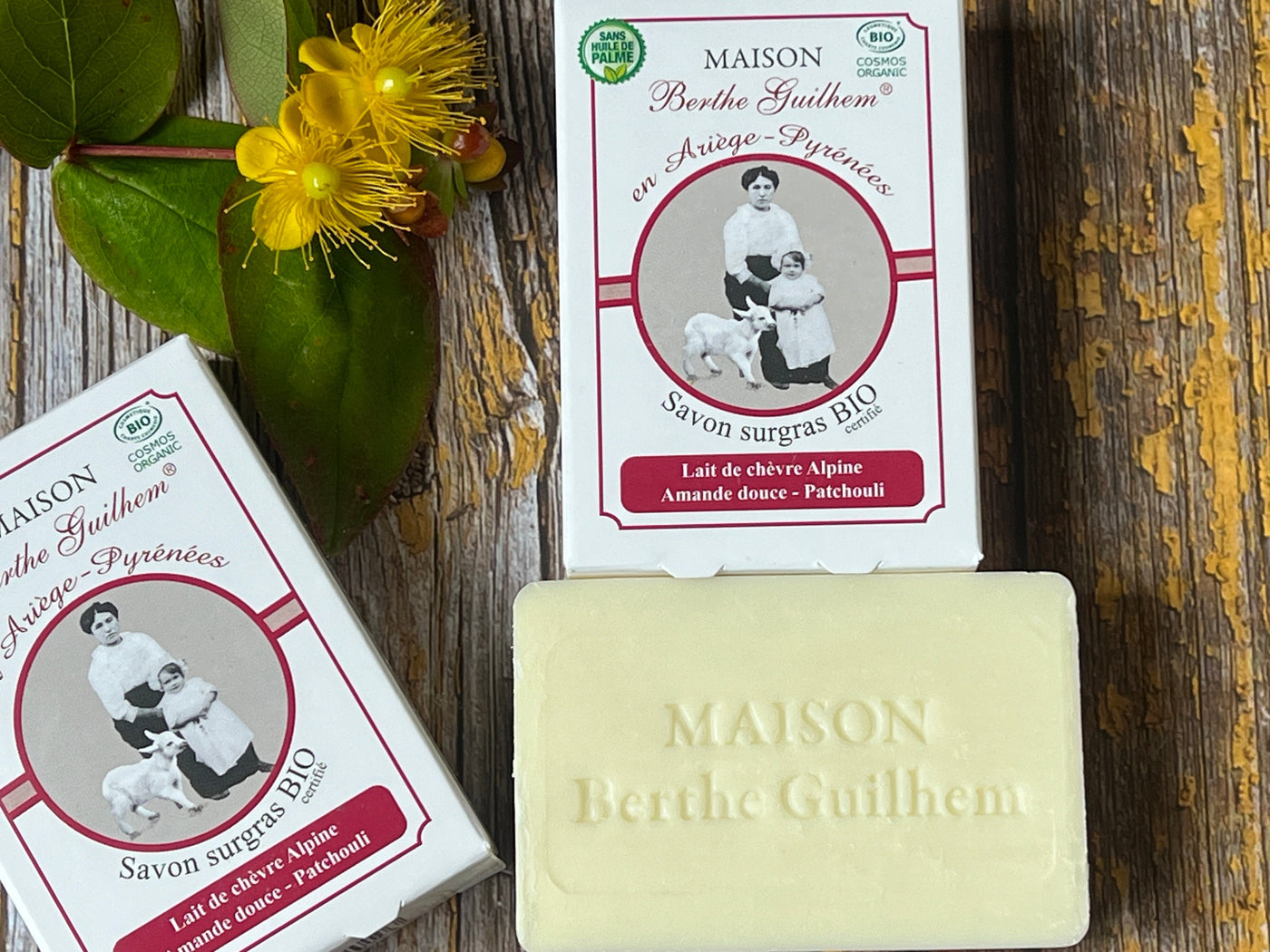 Berthe Guilhem Organic Alpine Goat's Milk Soap
