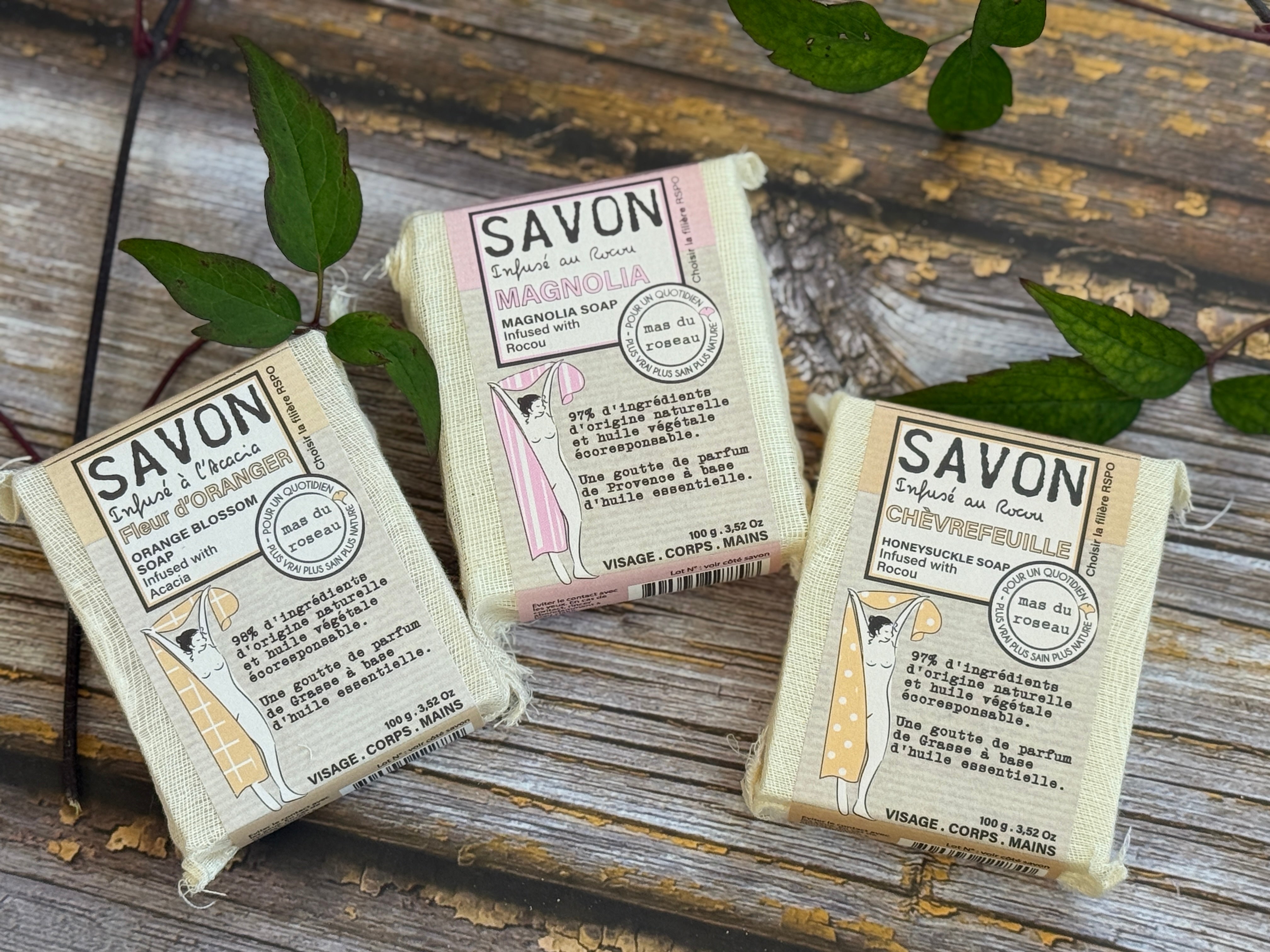 Mas Du Roseau Soap Bars