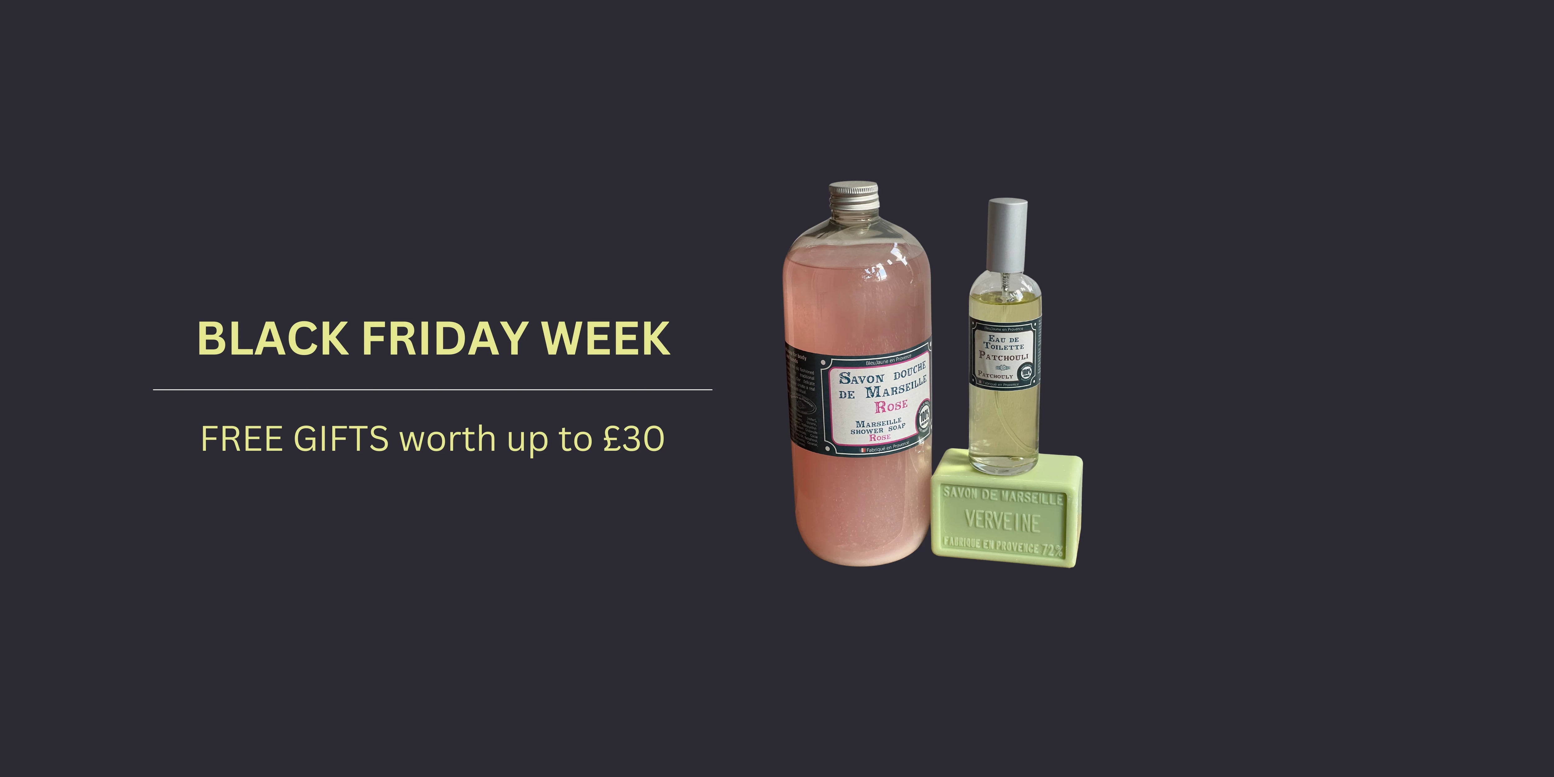 black-friday-gwp-FrenchSoapsUK-Marseille Soap