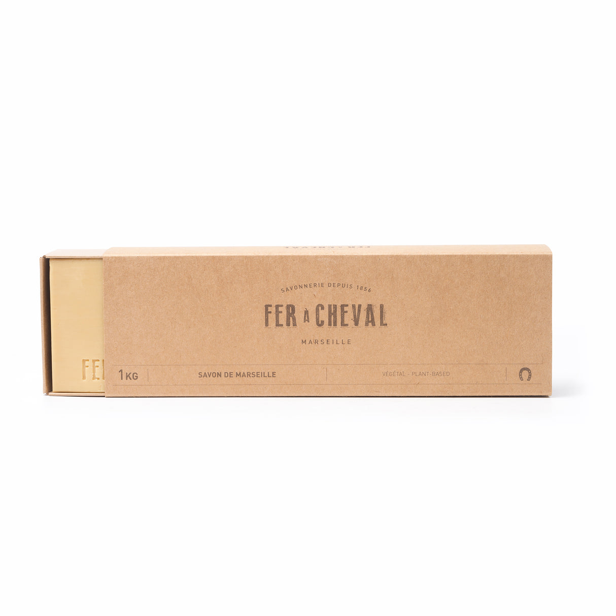 Traditional Savon de Marseille Bar - Natural - 1kg ( 6 Slices )