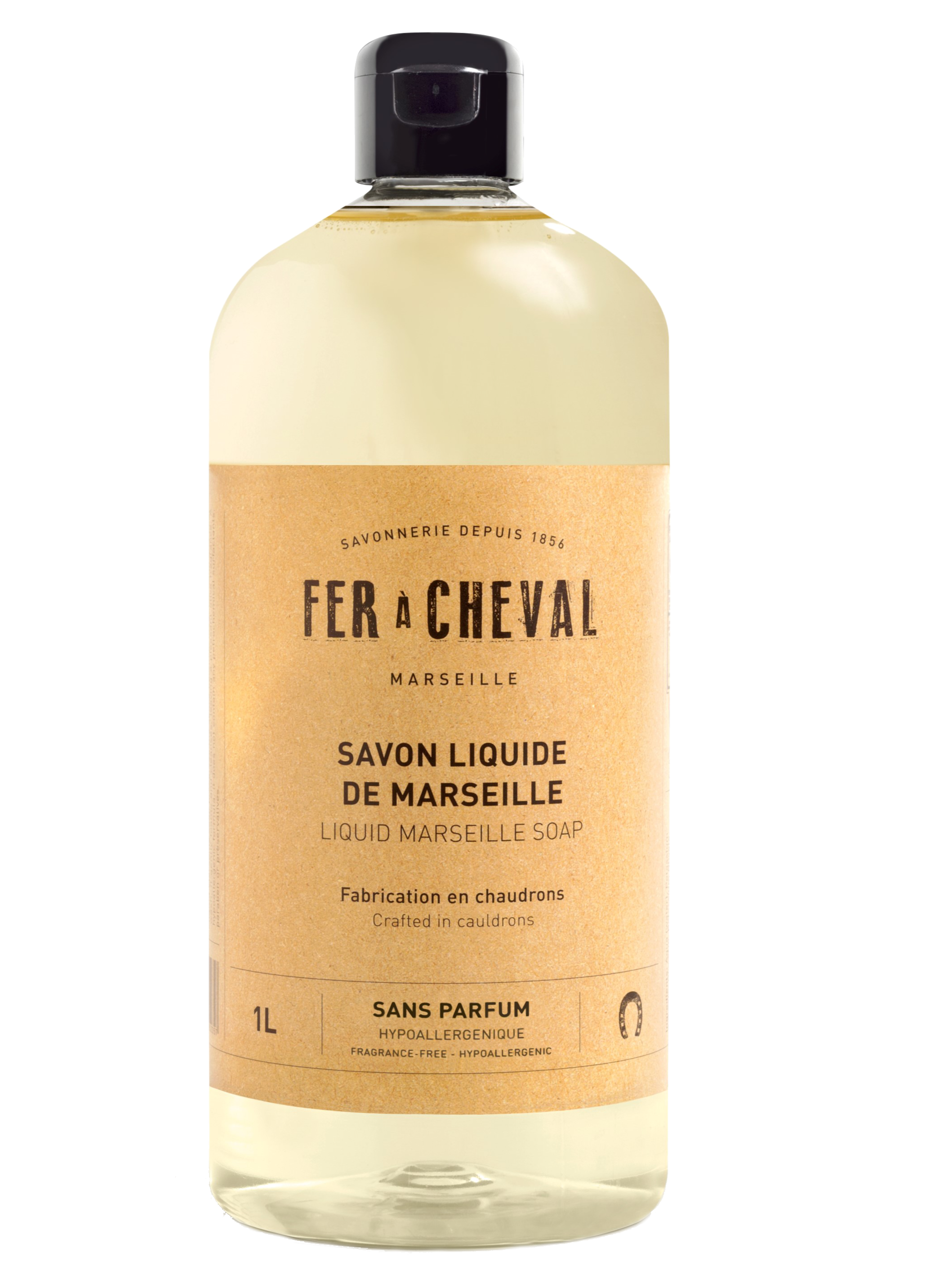 Natural Liquid Marseille Soap, unfragranced | 1L