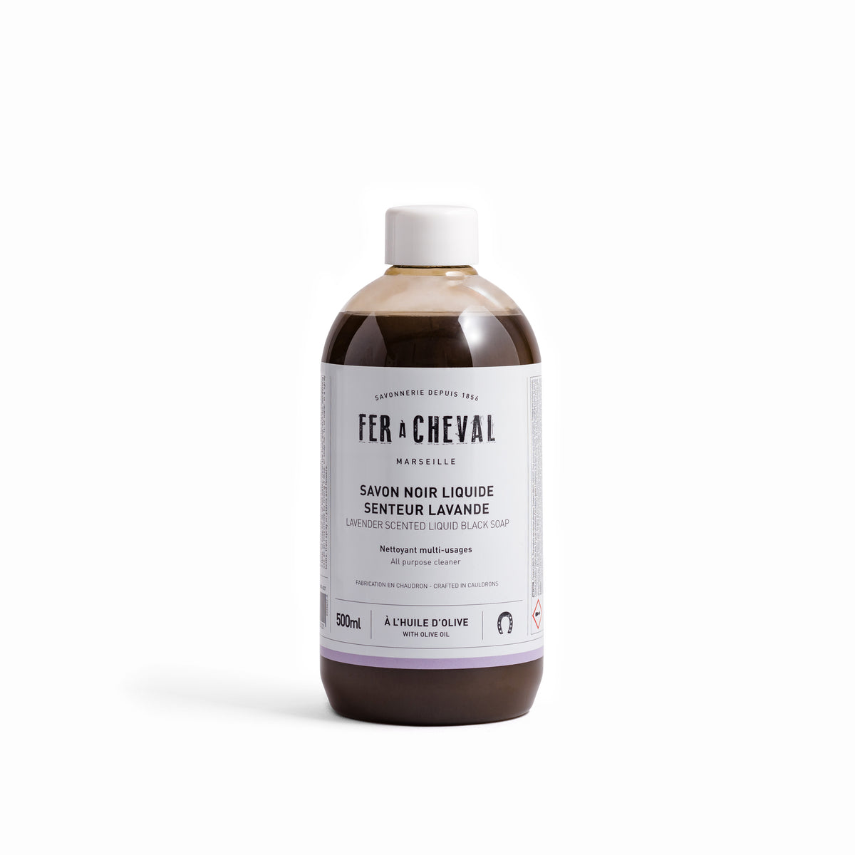 Black Liquid Soap - Olive Oil & Lavender - 500ml