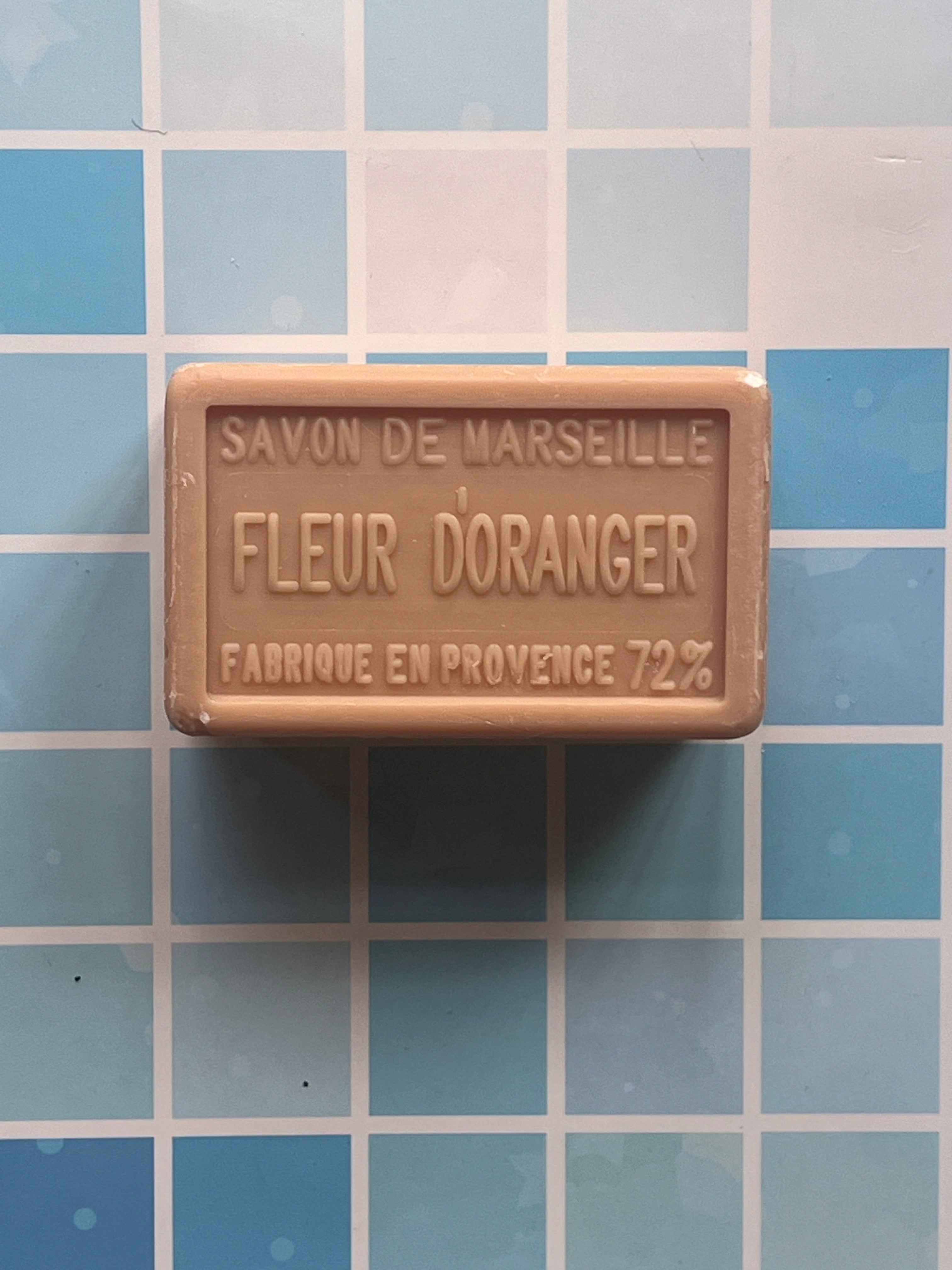 Orange Blossom (Fleur d'Oranger), Marseille Bath & Shower Bar |  250g - 0
