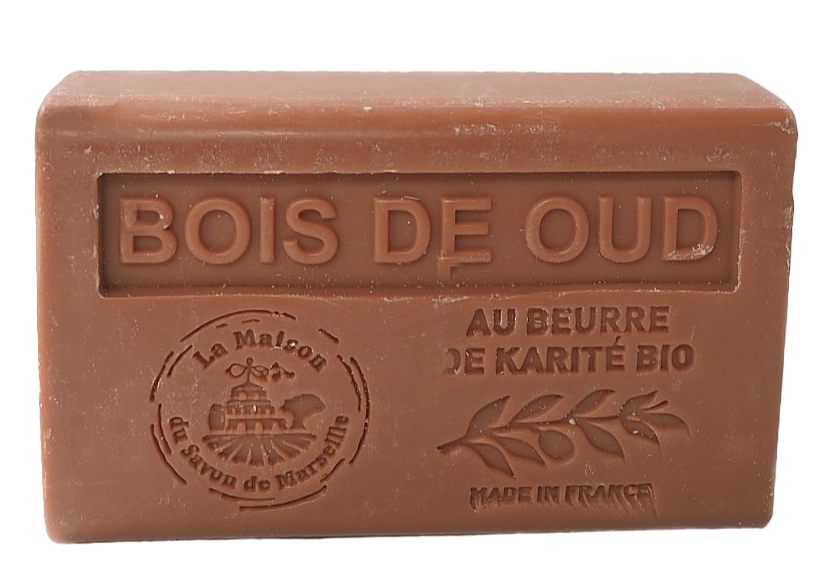 Oud (Bois de Oud) French Soap with organic Shea Butter 125g
