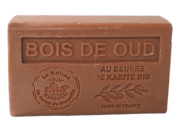 Oud (Bois de Oud) French Soap with organic Shea Butter 125g