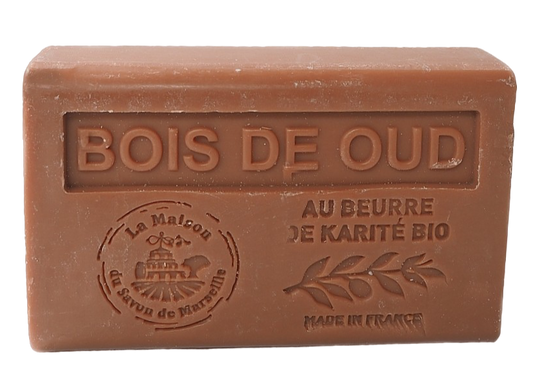Oud (Bois de Oud) French Soap with organic Shea Butter 125g