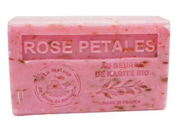 Rose Petals French Soap with organic Shea Butter 125g