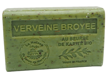 Verbena Broyee (Exfoliating) Soap with organic Shea Butter 125g