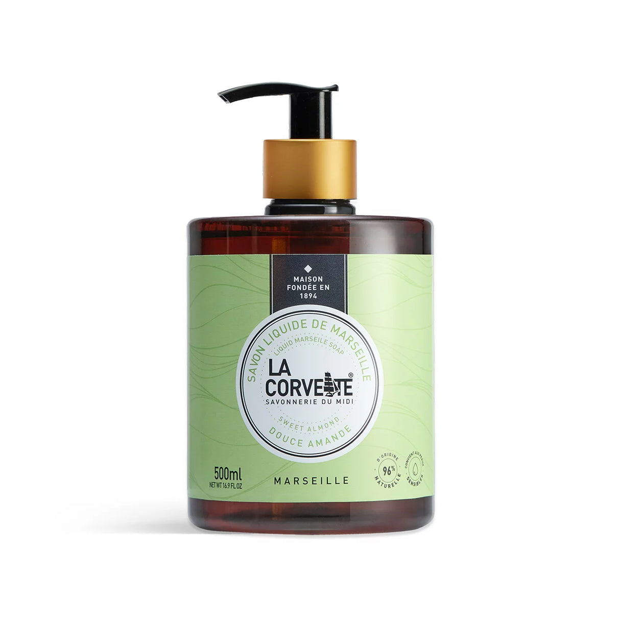 Sweet Almond Liquid Soap - 500ml