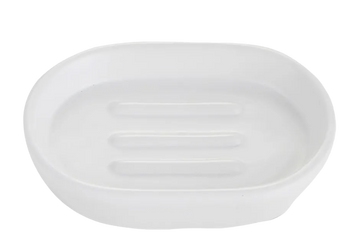 White Ceramic Soap Dish