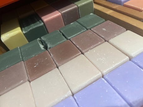 BLEU JAUNE 5 for £20 - Damaged Bath & Shower Bars French Soaps UK