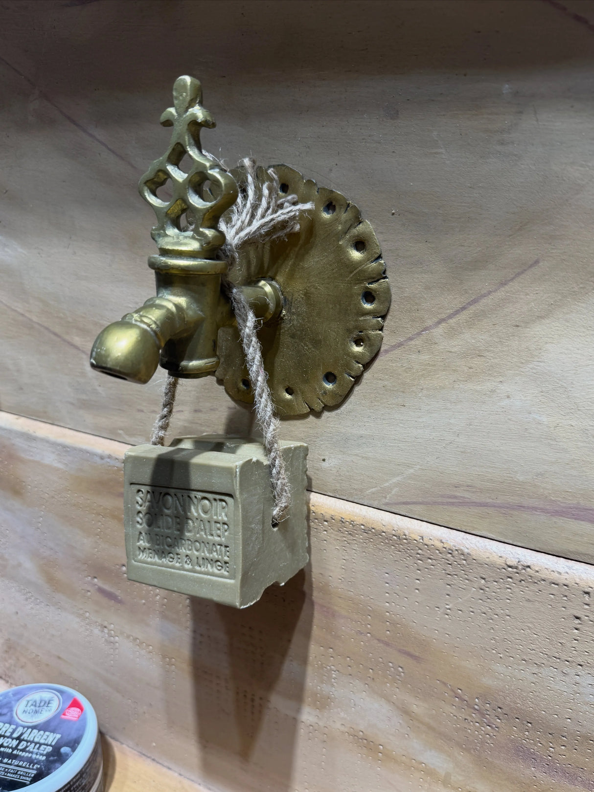 Multi-purpose Aleppo Soap with Baking Soda| for home cleaning | 300g-TADÉ PAYS DU LEVANT-FrenchSoaps