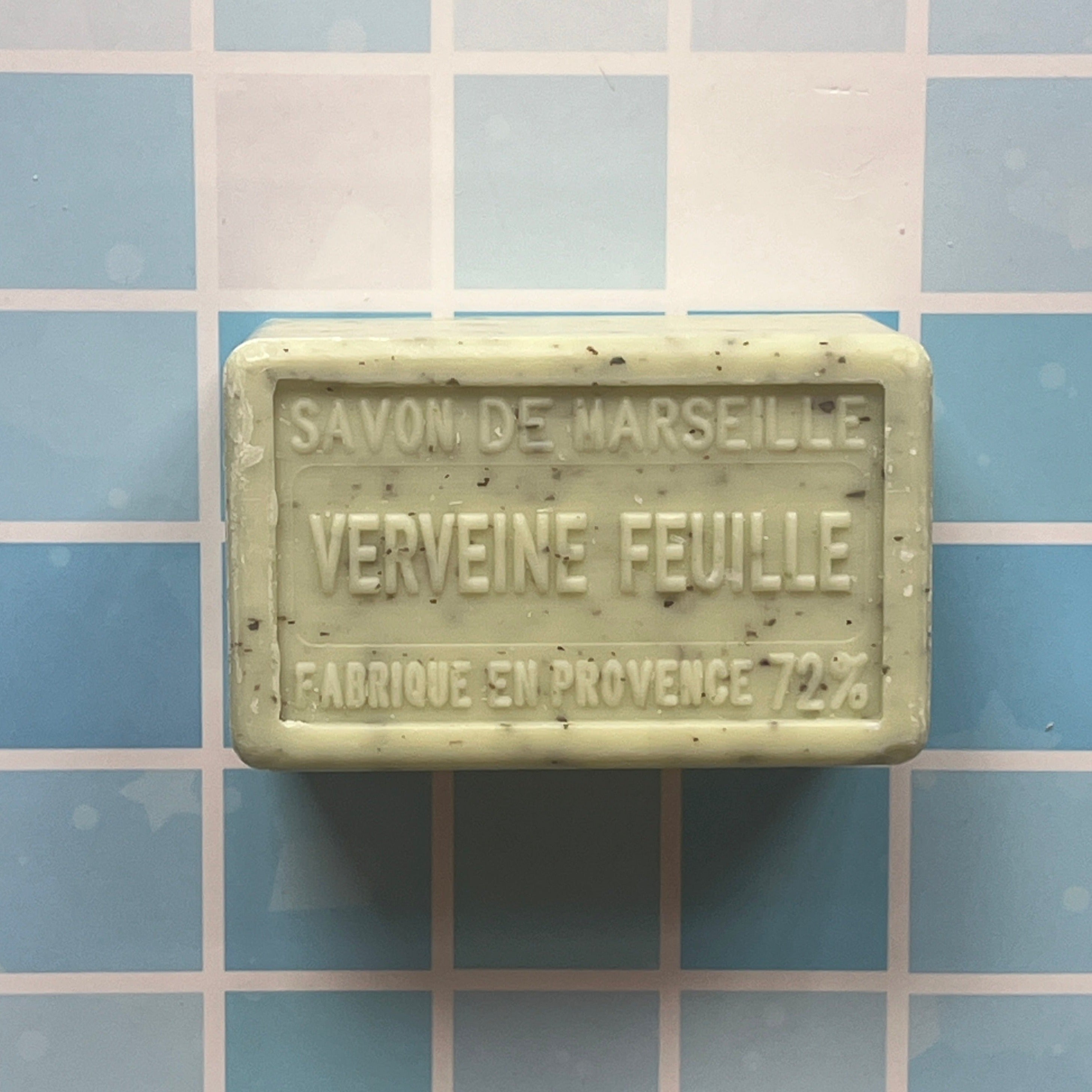 Verbena Flower, Exfoliating Marseille Bath & Shower Bar | 250g - 0