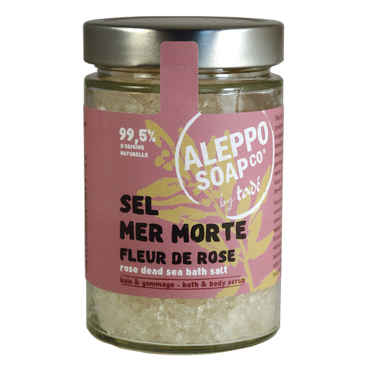 Dead Sea Salts for Bath & Body, Fragranced with Ispahan Rose | 300g