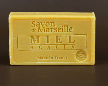 Honey (Miel) Savon de Provence, enriched with Sweet Almond Oil | 100g