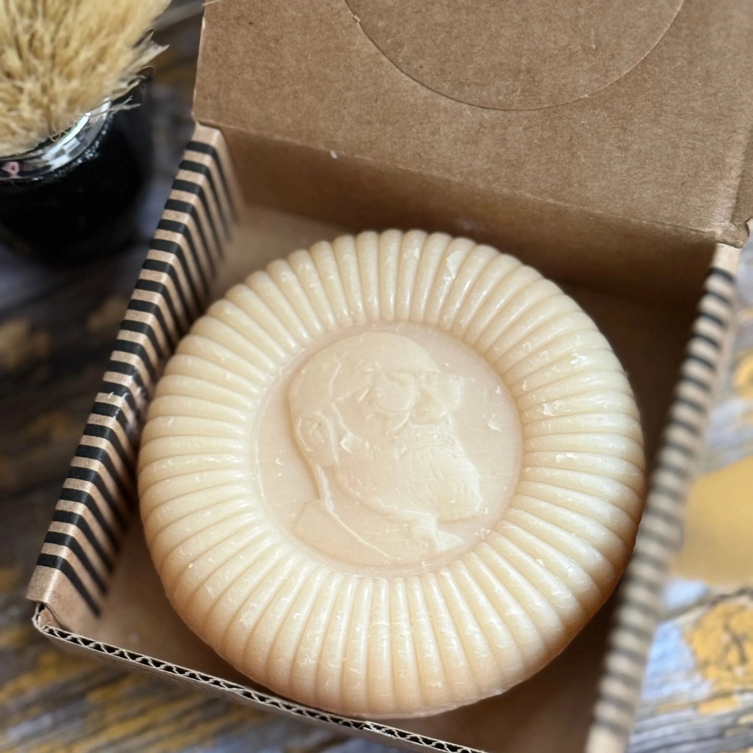 Shaving Soap, Almond & Pistachio, 110g