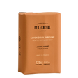 Brown soap packaging with 'Fer a Cheval' branding on a white background.