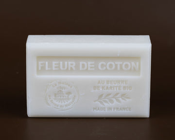 Cotton Flower, French Soap with Organic Shea Butter, 125g