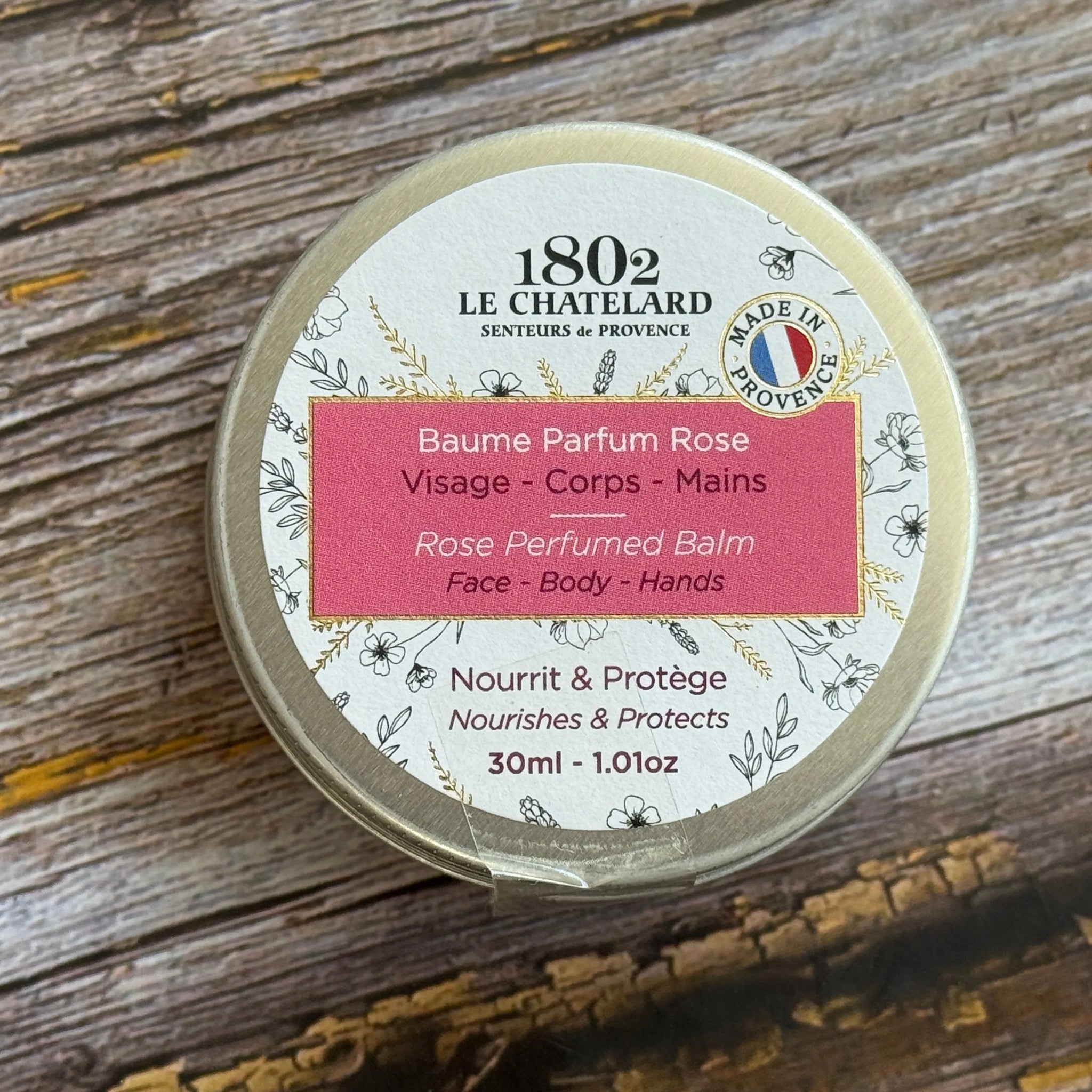 Rose Shea Butter Balm, for Face, Body & Hands | 30ml